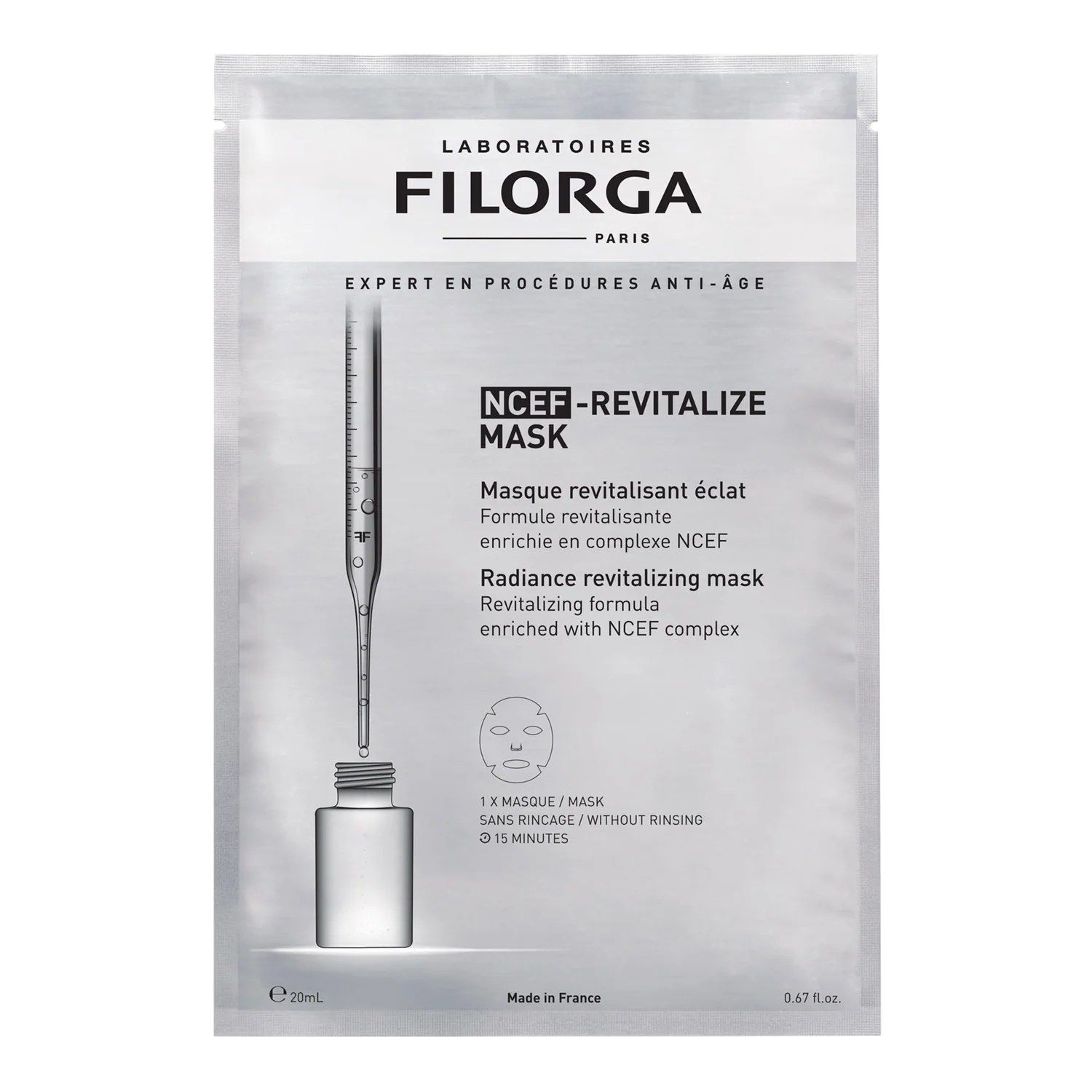 FILORGA NCEF REVITALISE SHEET MASK - Radiance Revitalising Mask